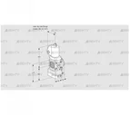 VAD1T-/15N/NKGL-25B (88029795) Газовый клапан с регулятором давления Kromschroder