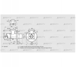 BIO 125RB-50/35-(15)E (84023017) Газовая горелка Kromschroder