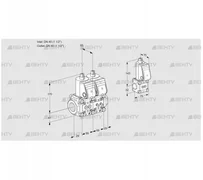 VCS2E40R/40R05NNWR/PPMM/PPBS (88102734) Сдвоенный газовый клапан Kromschroder