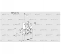 VCS2E40R/40R05NNWR/PPPP/PPPP (88100047) Сдвоенный газовый клапан Kromschroder