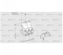 VCS2T25N/25N05NNQSL/MMMM/3-MM (88100805) Сдвоенный газовый клапан Kromschroder