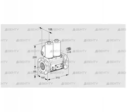 VCS780F05NNWL3E/PPPP/PPEP (88205218) Сдвоенный газовый клапан Kromschroder