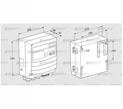 BCU460W0P6C0D1000K2E0-/LM400WF0O0E1- (88680343) Блок управления горением Kromschroder