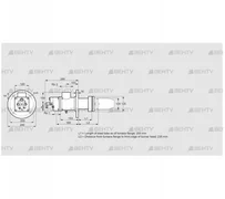 BIC 100RB-200/235-(109)E (84033239) Газовая горелка Kromschroder