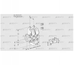 VCD1E20R/20R05ND-25WR3/3-PP/PPPP (88105460) Регулятор давления Kromschroder