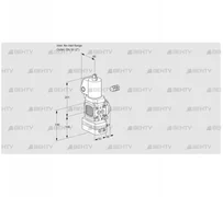 VAD3-/50R/NYGL-25A (88027494) Газовый клапан с регулятором давления Kromschroder