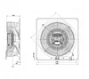Осевой вентилятор ebmpapst W3G450FL07M1